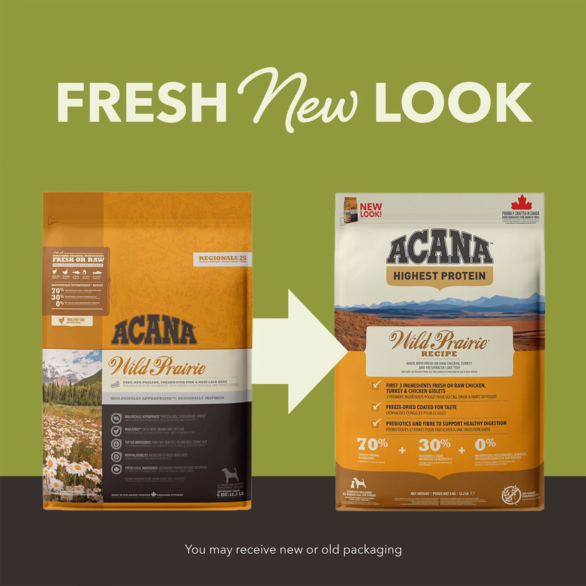 Acana wild prairie top dog 11.4 kg