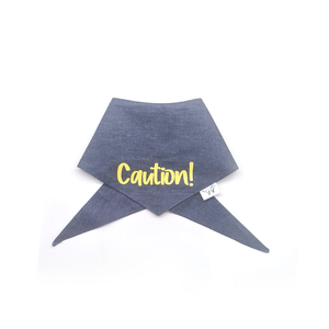 Open image in slideshow, Caution Scarf Tie Bandanas
