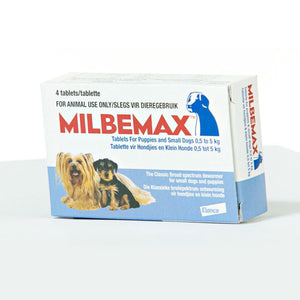 Milbemax Dewormer Classic Tablets Puppies & Dogs